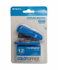 Mini Stapler blister pack blue ABS91693 Bl