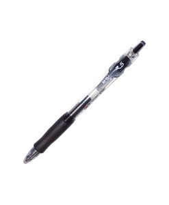 R5 Retractable gel ink pen black