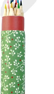 AWP36803 tube of 12 coloured pencils open