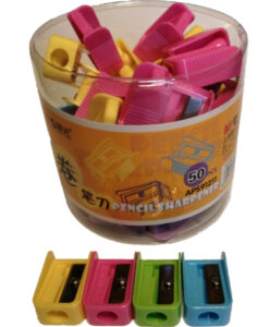 Plastic pencil sharpener
