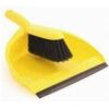 Dustpan and brush set yellow UG30101Y